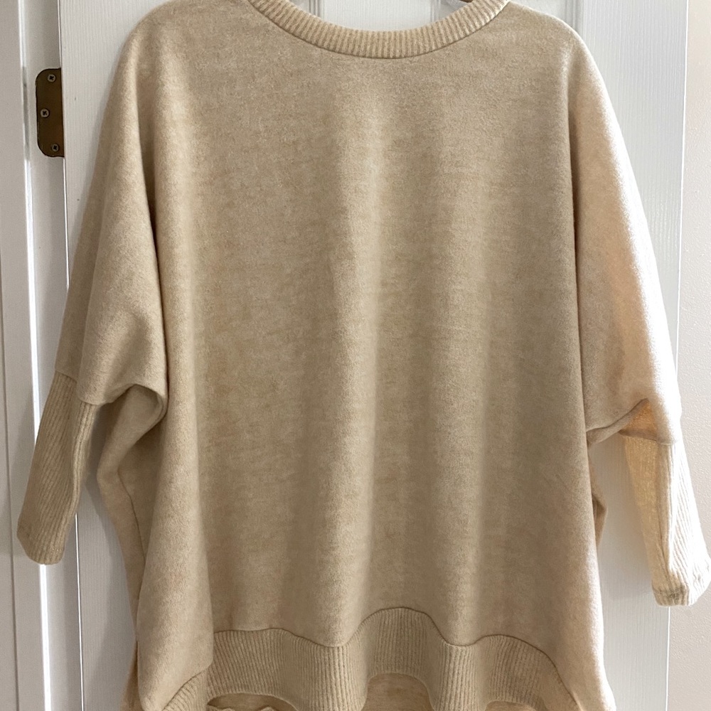Talulah Ella Oatmeal High/Low Tunic